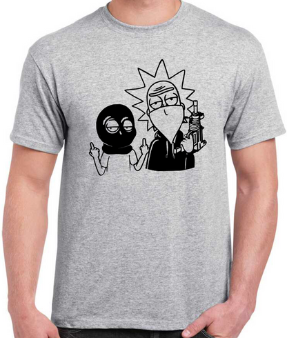 T-shirt with RICK AND MORTY 