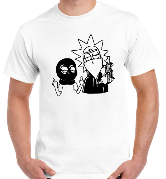 T-shirt avec RICK AND MORTY