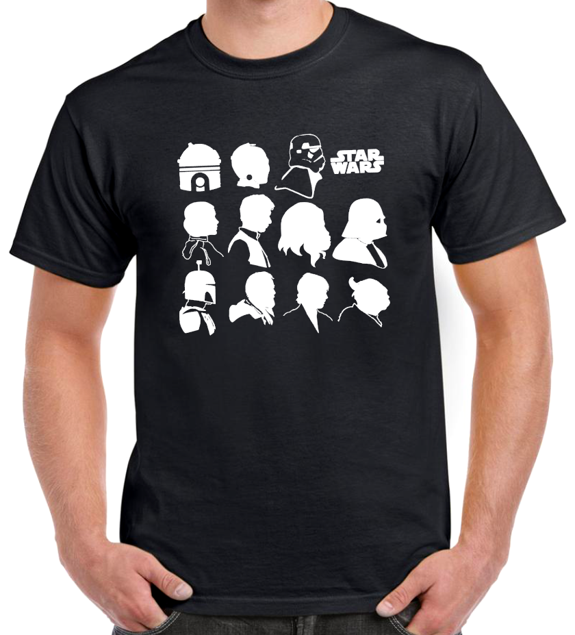 T-shirt with STAR WARS CHARACTERS