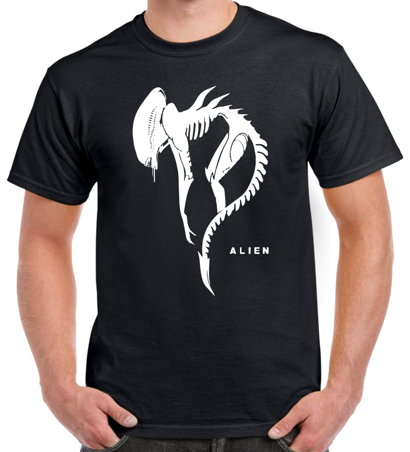 T-shirt with XENOMORPH in ALIEN