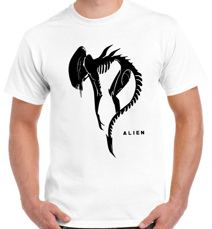 T-shirt with XENOMORPH in ALIEN