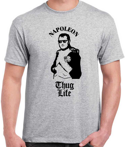 T-shirt avec NAPOLEON BONAPARTE, THUG LIFE