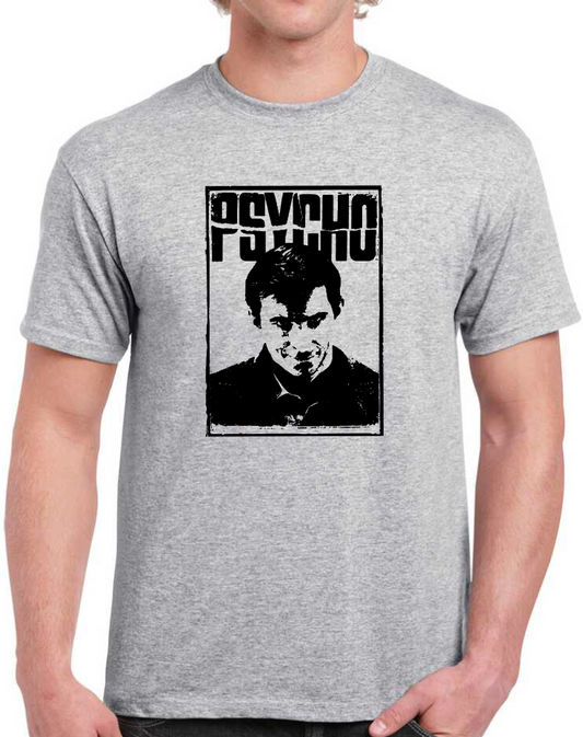 T-shirt avec PSYCHO, ALFRED HITCHCOCK