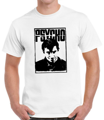 T-shirt avec PSYCHO, ALFRED HITCHCOCK