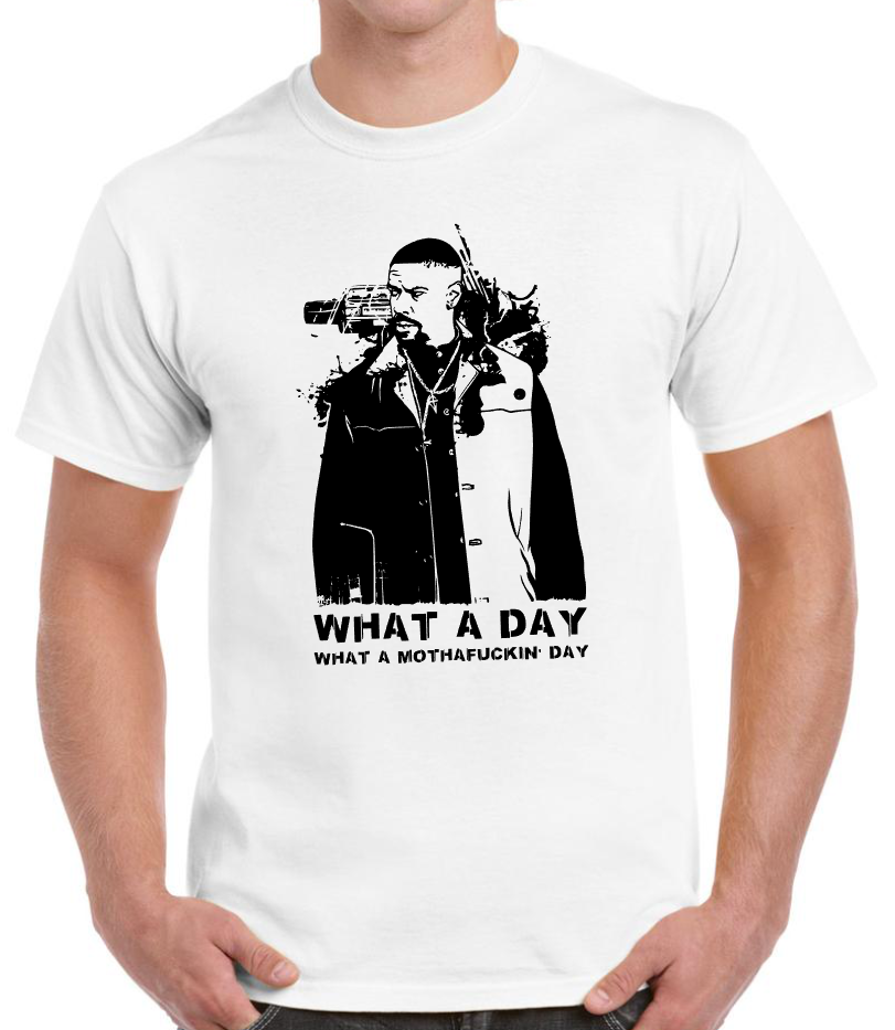 T-shirt with ALONZO in TRAINING DAY (Denzel Washignton)