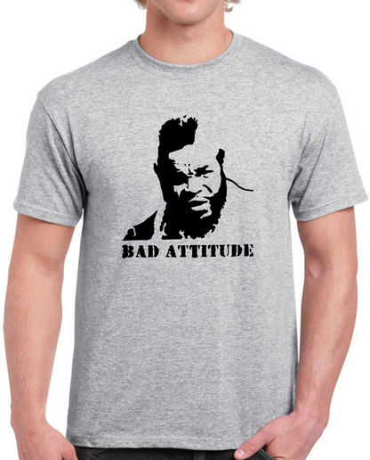 T-shirt Mister T, BAD ATTITUDE