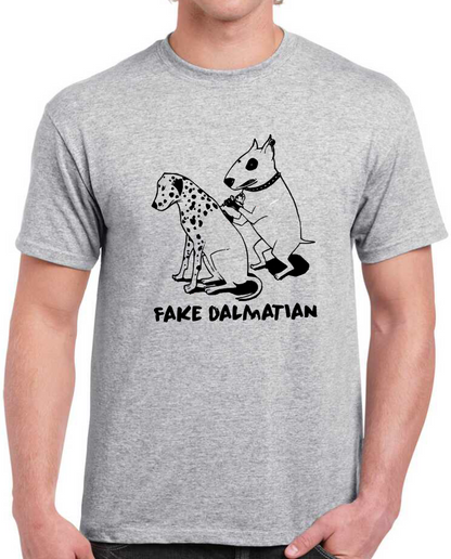 T-shirt with FAKE DALMATIAN