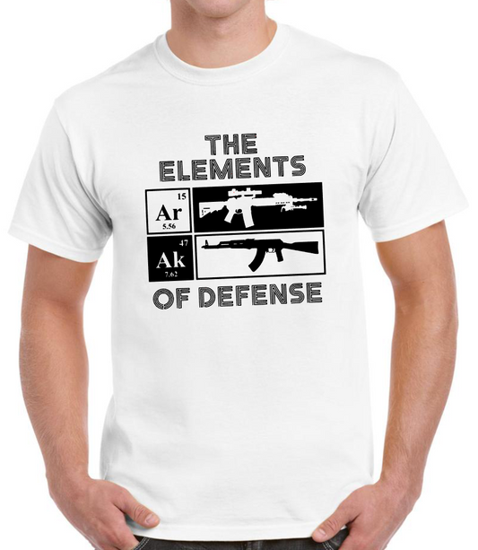 T-shirt  avec THE ELEMENT OF DEFENSE