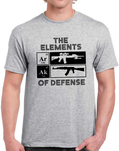 Camiseta con THE ELEMENT OF DEFENSE