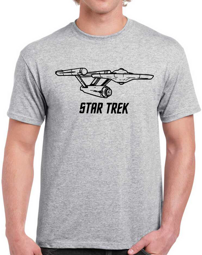 T-shirt  avec STAR SHIP ENTERPRISE STAR TREK