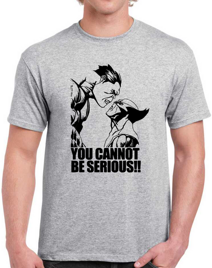 T-shirt avec HULK VS WOLVERINE, YOU CANNOT BE SERIOUS !!