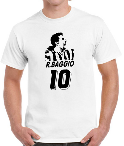 T-shirt with ROBERTO BAGGIO