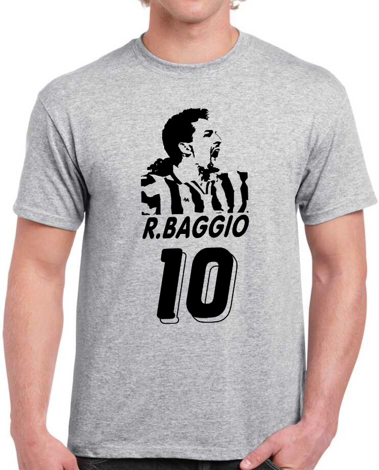 T-shirt with ROBERTO BAGGIO