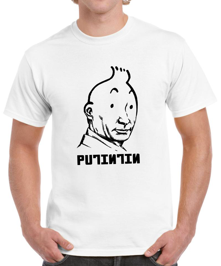 T-shirt  avec PUTINTIN