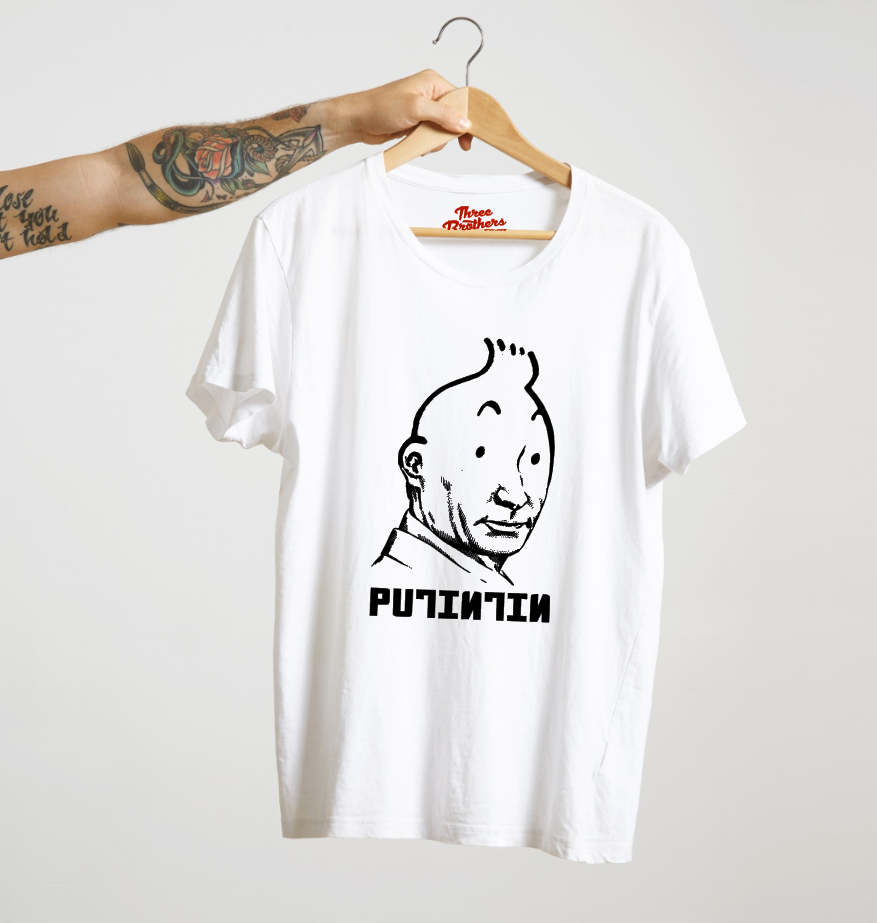 T-shirt  avec PUTINTIN