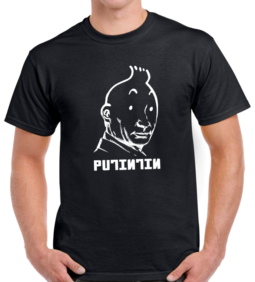 T-shirt  avec PUTINTIN