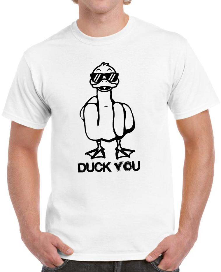 T-shirt DUCK YOU