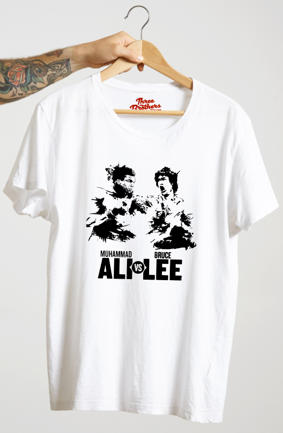 T-shirt MUHAMMAD ALI VS BRUCE LEE