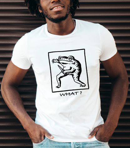 T-shirt Grenouille Frog What