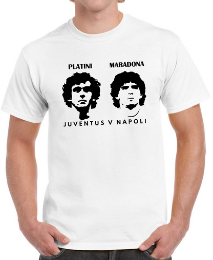 PLATINI ET MARADONA, JUVENTUS VS NAPOLI CALCIO