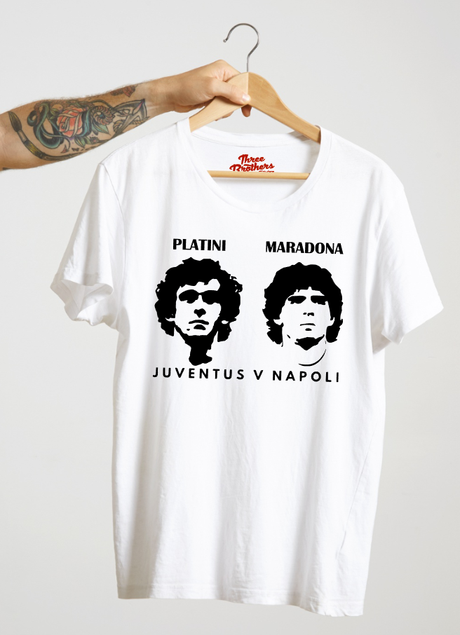 PLATINI ET MARADONA, JUVENTUS VS NAPOLI