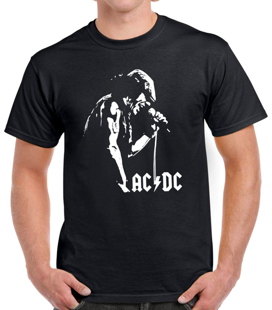 T-shirt AC DC Brian Johnson