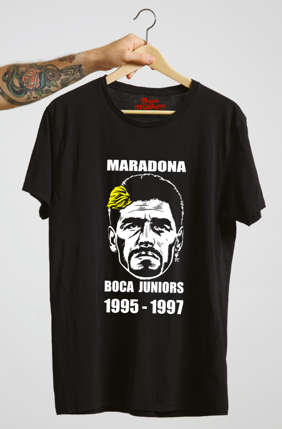 T-shirt Armando DIEGO MARADONA BOCA JUNIORS