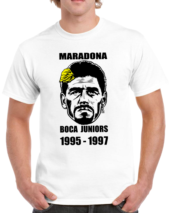 T-shirt Armando DIEGO MARADONA BOCA JUNIORS