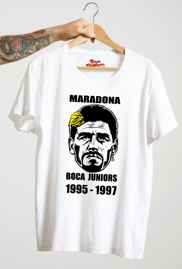 T-shirt Armando DIEGO MARADONA BOCA JUNIORS