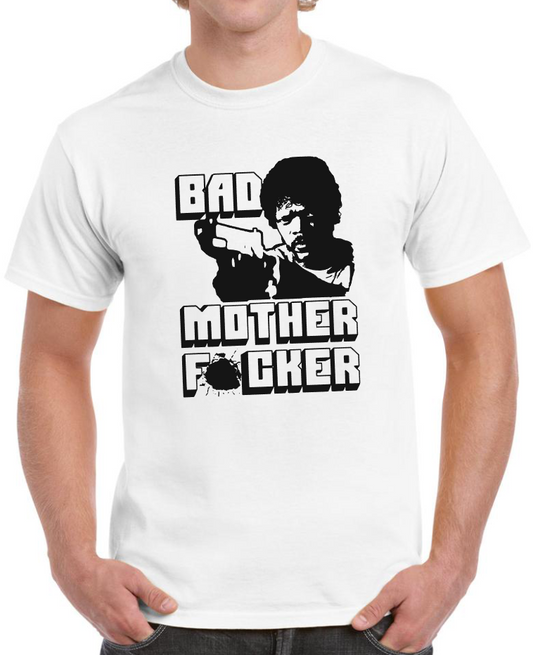 T-shirt BAD MOTHER FUCKER Samuel L jackson PULP FICTION