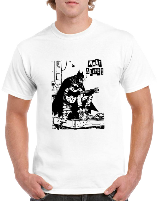T-shirt BATMAN, WHAT A LIFE !