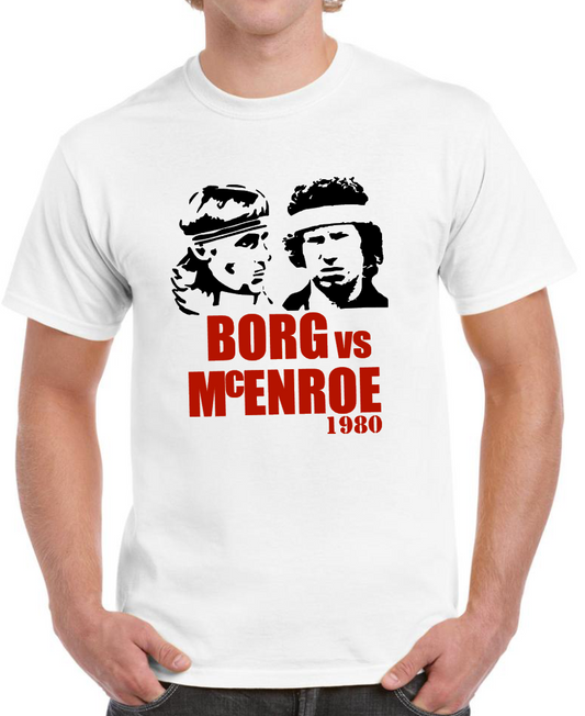 T-shirt Borg John McEnroe