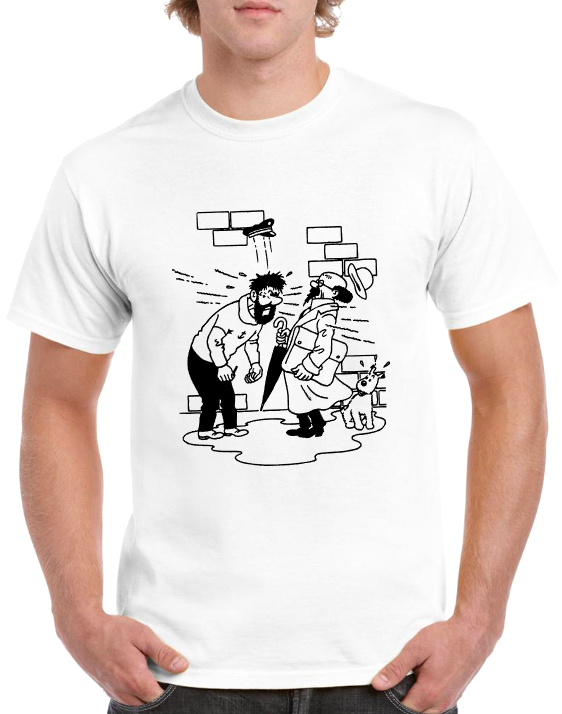 T-shirt CAPITAINE HADDOCK ET Pr TOURNESOL