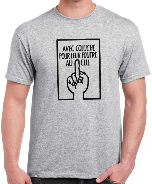 T-shirt Coluche