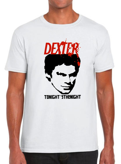 T-shirt DEXTER, TONIGHT'S THE NIGHT