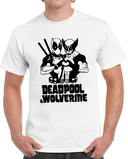 T-shirt Deadpool and wolverine