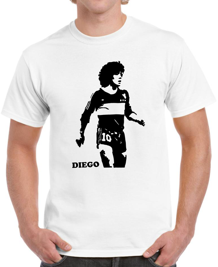 T-shirt Diego maradona boca juniors