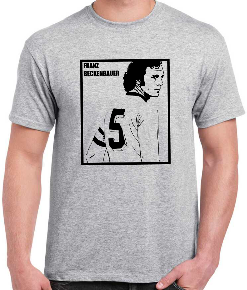 T-shirt  avec FRANZ BECKENBAUER DER KAISER