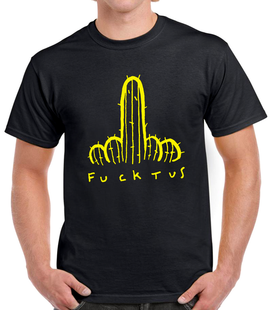 T-shirt avec FUCKTUS CACTUS