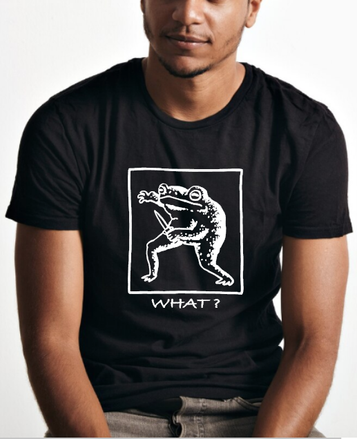 T-shirt Grenouille Frog What