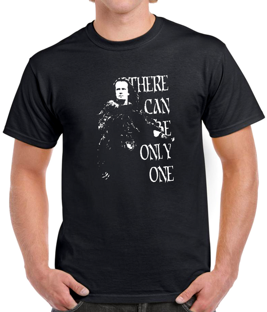 T-shirt HIGHLANDER, THERE CAN ONLY BE ONE