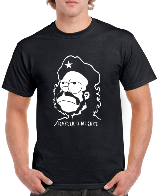 T-shirt HOMER SIMPSON CERVEZA O MUERTE