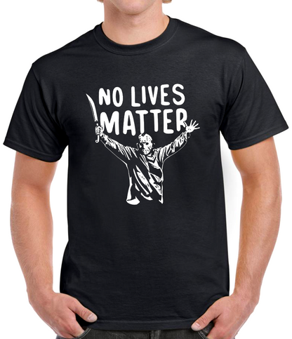 T-shirt JASON VOORHEES, NO LIVES MATTER