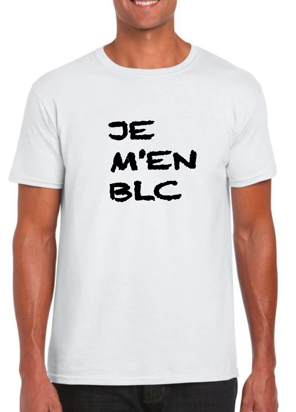 T-shirt JE M'EN BLC