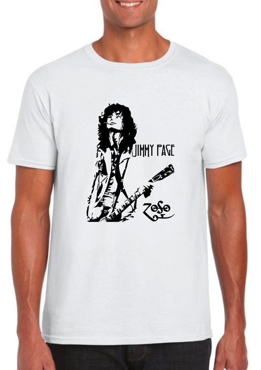 T-shirt JIMMY PAGE ZOSO LED ZEPPLIN ROBERT PLANT