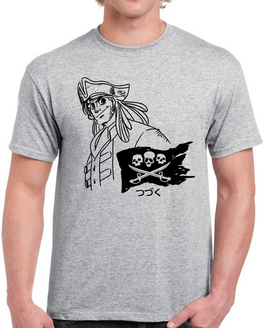 T-shirt  avec JOHN SILVER dans L'îLE AU TRÉSOR