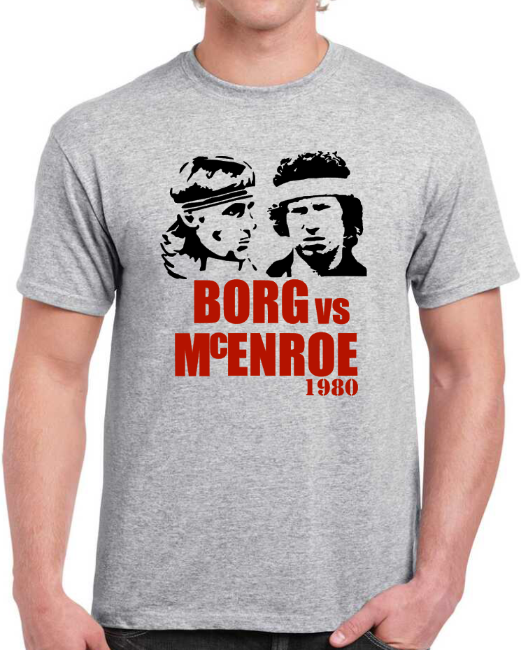 T-shirt Borg John McEnroe