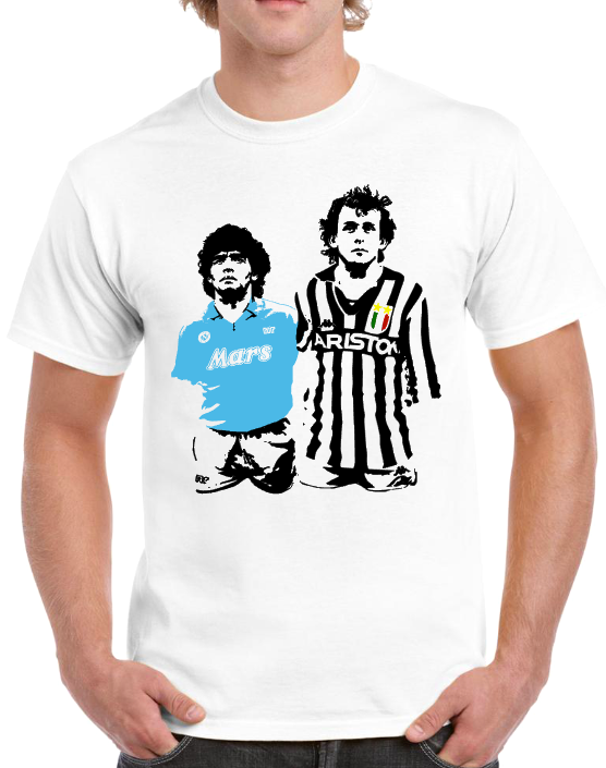 T-shirt MARADONA PLATINI