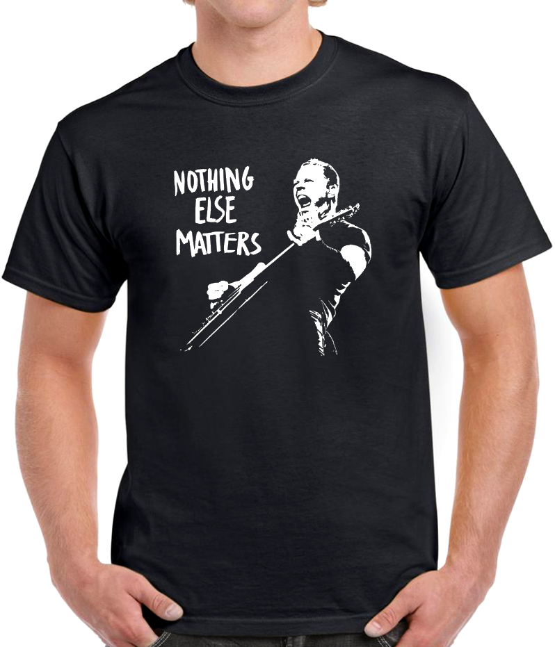 T-shirt METALLICA Nothing else matters