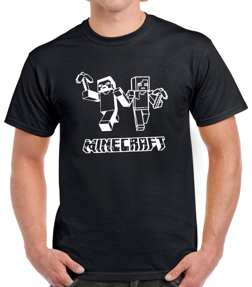 T-shirt_avec_MINECRAFT